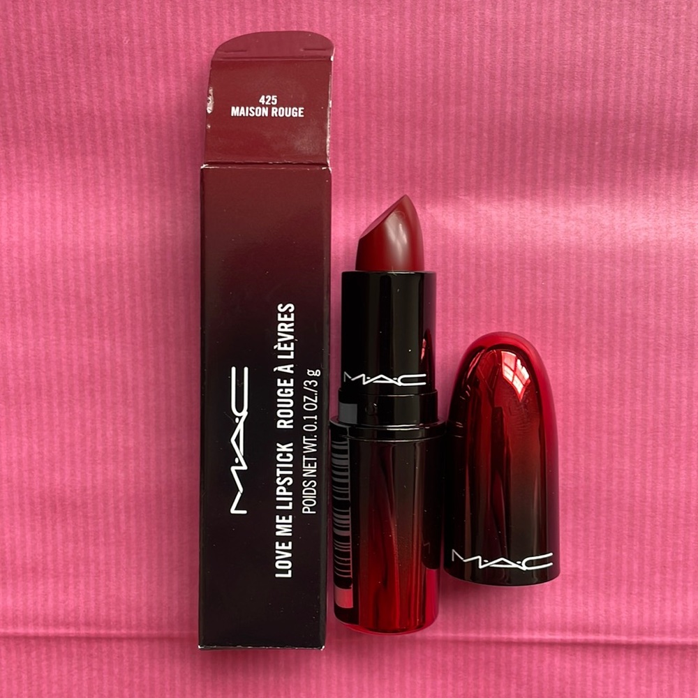 MAC Love Me Lipstick in “Madison Rouge”